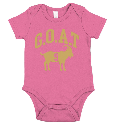 Brees Goat New Orleans Football Short Sleeve Baby One-Piece