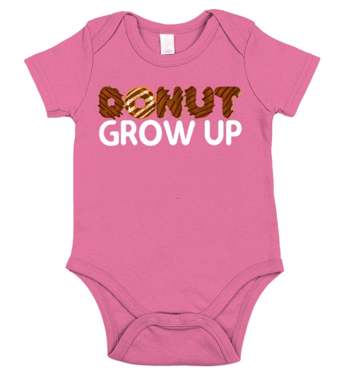 Funny Foodie Doughnut Donut Lover Pun Jokes Short Sleeve Baby One-Piece