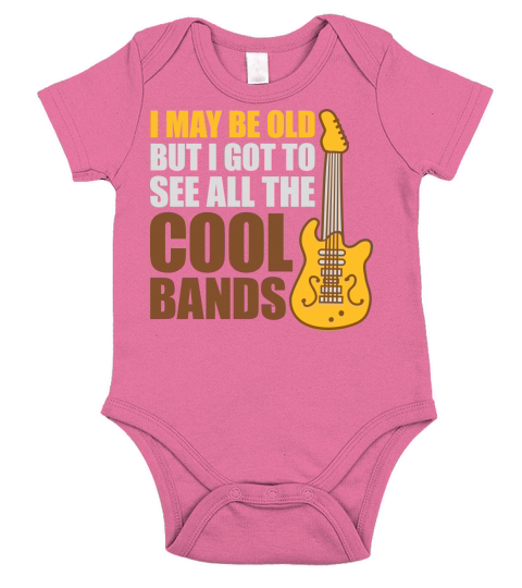 I may be old Short Sleeve Baby One-Piece