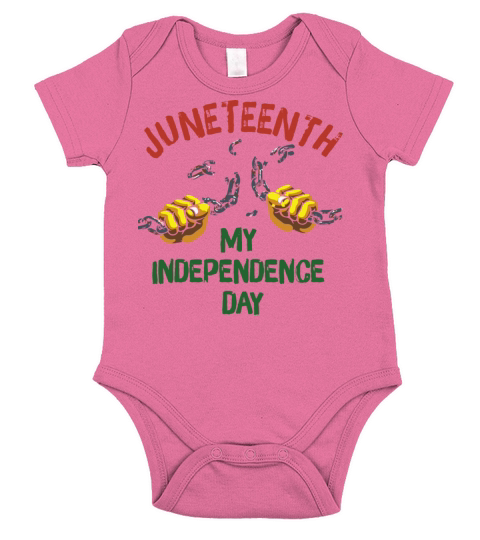 Juneteenth Black History Day Pride Gift Short Sleeve Baby One-Piece