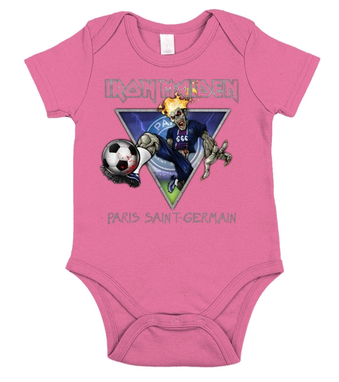 PARIS SAINT GERMAIN Short Sleeve Baby One-Piece