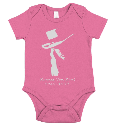 ronnie van zant t shirt Short Sleeve Baby One-Piece