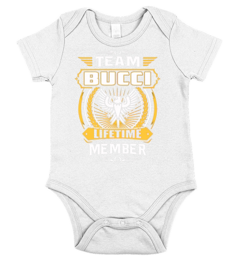 Team BUCCI lifetime member Short Sleeve Baby One-Piece