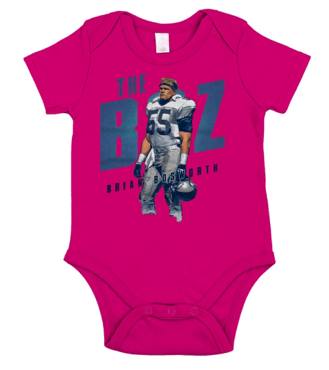 The Brian Bosworth Boz Football Sport Short Sleeve Baby One-Piece