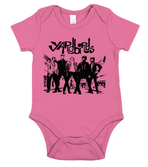 The Yardbirds Band Tshirt Short Sleeve Baby One-Piece