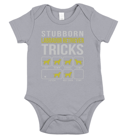 Trucs astucieux de retouches de Labrador Retriever Short Sleeve Baby One-Piece