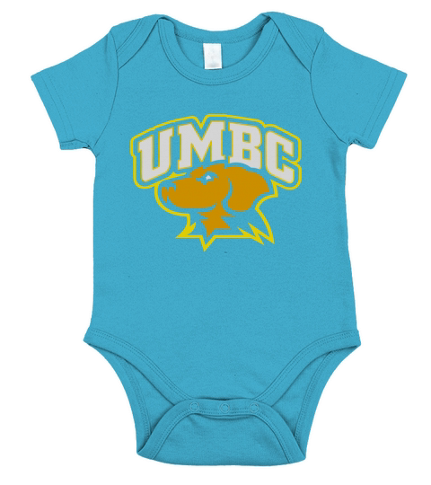 UMBC retrievers Short Sleeve Baby One-Piece