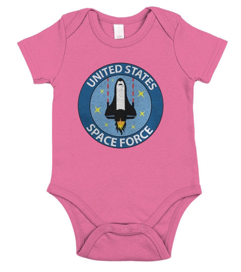 United States Space Force Short Sleeve Baby One-Piece