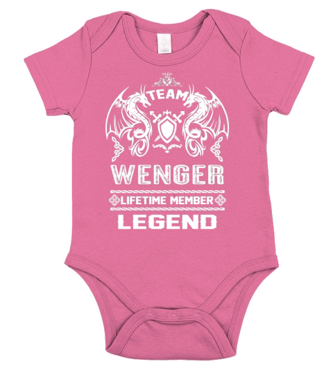 WENGER team lifetime member legend Short Sleeve Baby One-Piece