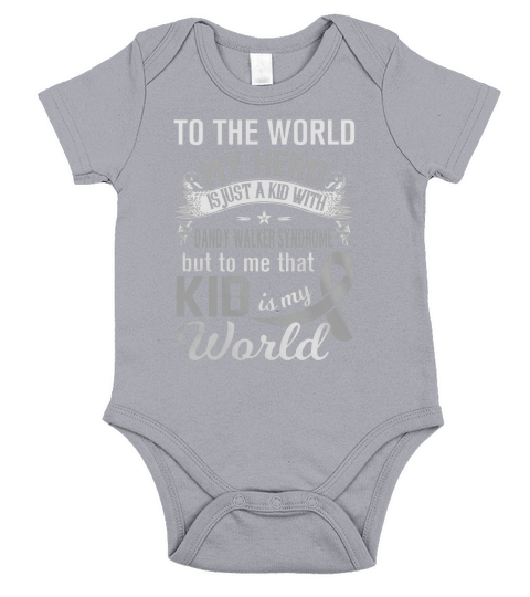 World1  Dandy Walker Syndrome Short Sleeve Baby One-Piece