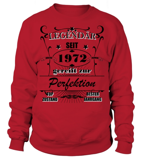 1972 Birthday Man 50 Years Decoration Funny 50s 50 Sweatshirt Unisex