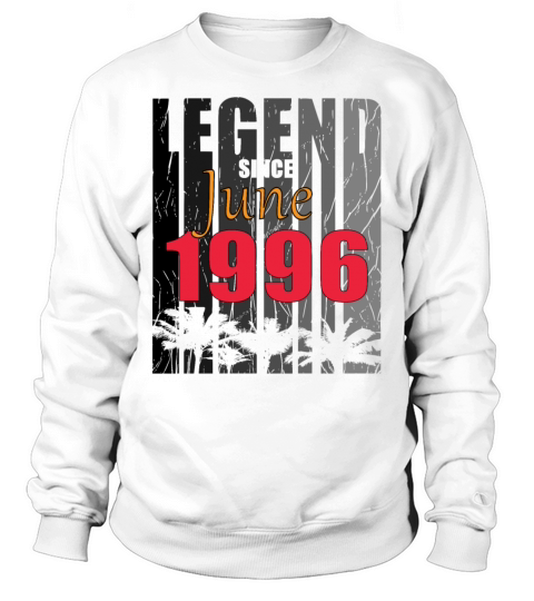 1996 vintage born in June gift Sweatshirt Unisex