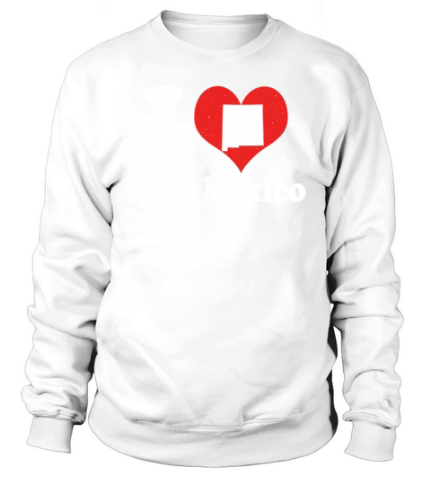 America Citizen US State Love I Heart New Mexico Sweatshirt Unisex
