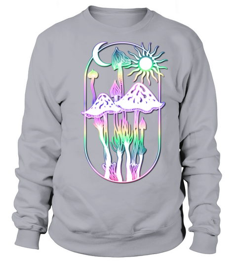Goblincore Dark Academia Aesthetic Mushroom Sweatshirt Unisex