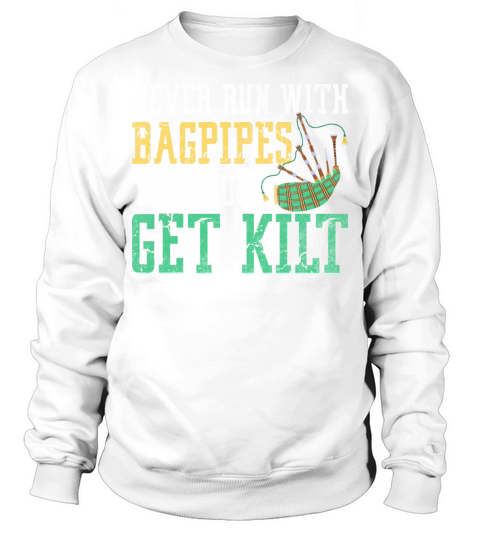 Green Kilt Graphic Sweatshirt Unisex