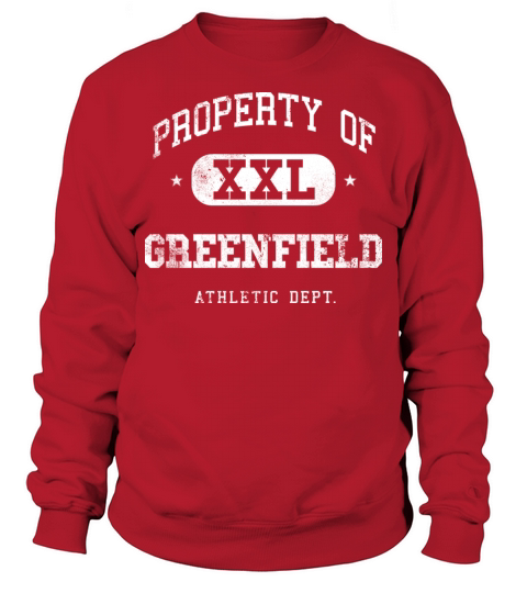 Greenfield XXL Property of Athletic Department Sweatshirt Unisex
