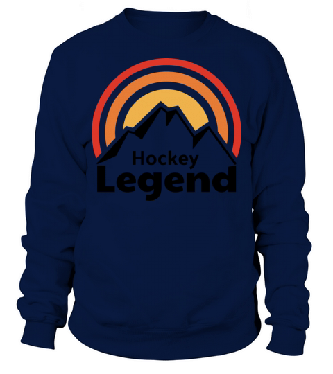 Hockey Legend Mountains Sweatshirt Unisex