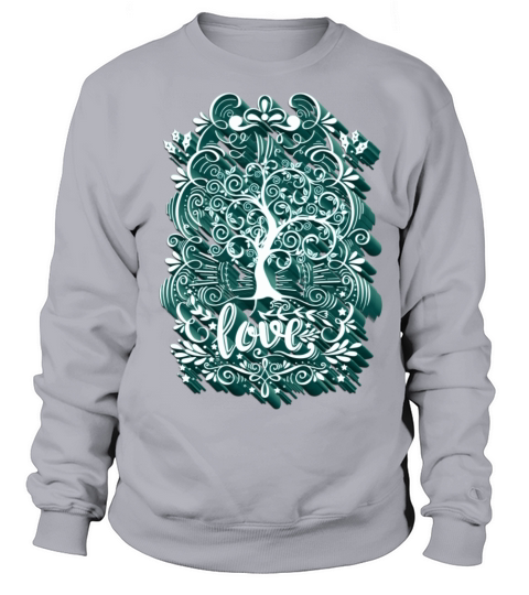 Love - Elf Tree Sweatshirt Unisex