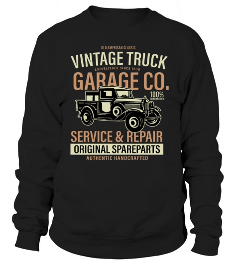 Vintage Truck T-Shirt Sweatshirt Unisex