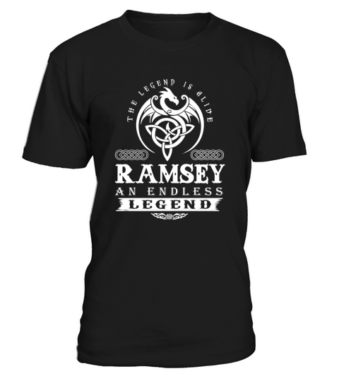 RAMSEY The Legend Is Alive RAMSEY An Endless Legend ColorWhite T-Shirt Unisex