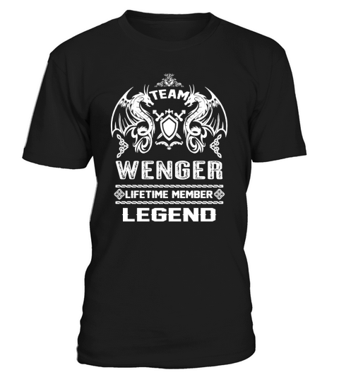 WENGER team lifetime member legend T-Shirt Unisex