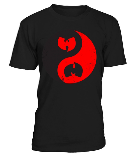 yin and yang wutang black and red T-Shirt Unisex