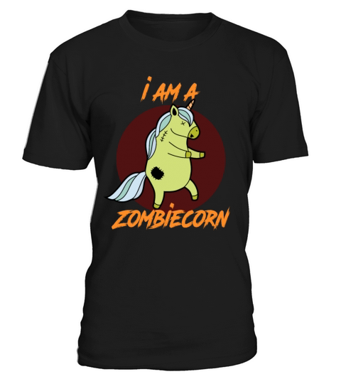 Zombie Unicorn Halloween T-Shirt Unisex