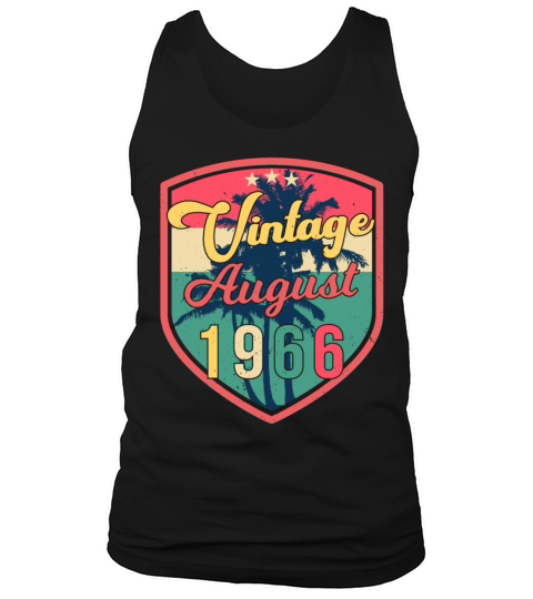 1966 August Vintage Tank Top Unisex