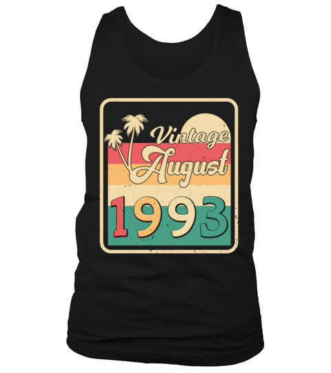1993 August Vintage Tank Top Unisex