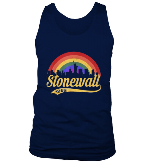 90’s Style Vintage Stonewall Gay Pride Lbgtq Rights shirt Tank Top Unisex