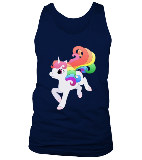 Cute Baby Rainbow Unicorn Tank Top Unisex