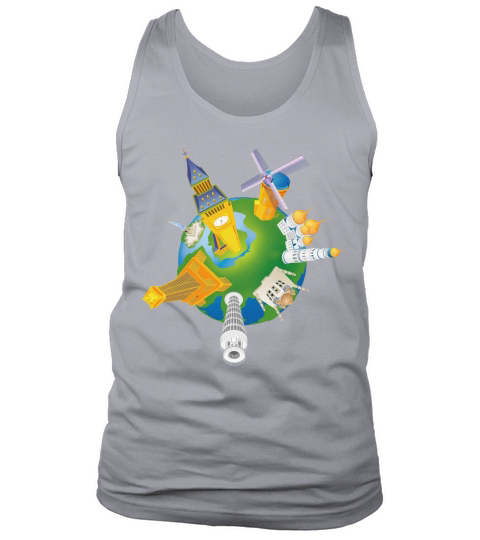 Different travel elements T-Shirts Tank Top Unisex