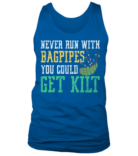 Green Kilt Graphic Tank Top Unisex