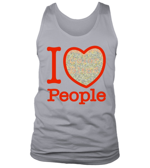I love Color blind people Tank Top Unisex