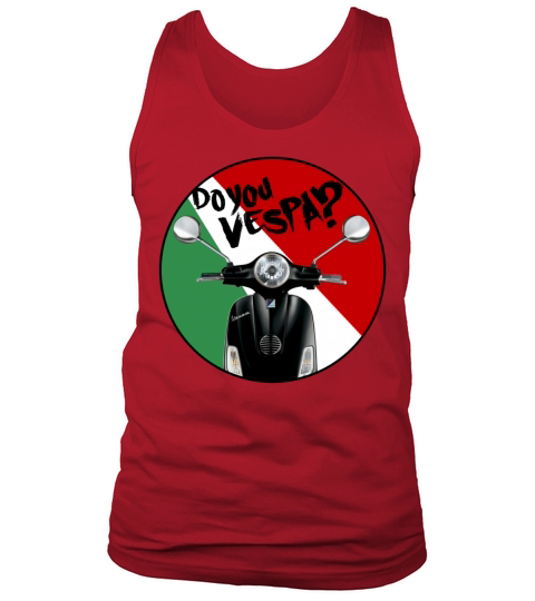 ITALIA VESPA SCOOTER T SHIRT Tank Top Unisex