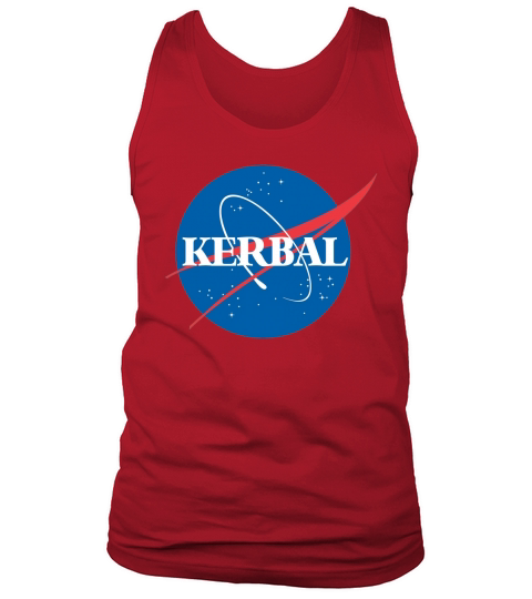 Kerbal Space Program Nasa Logo Large Tank Top Unisex