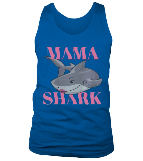 Mama Shark Cute Gift for Moms Tank Top Unisex