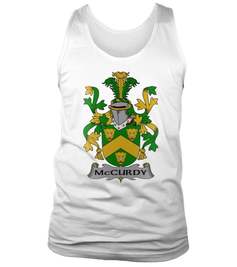McCurdy Family Crest Irish Family Crests II Tank Top Unisex