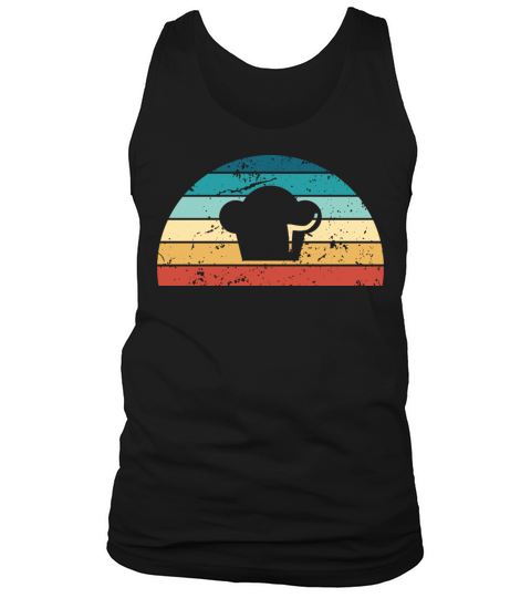 Retro Cooking Sunset Vintage cook Sunrise Tank Top Unisex