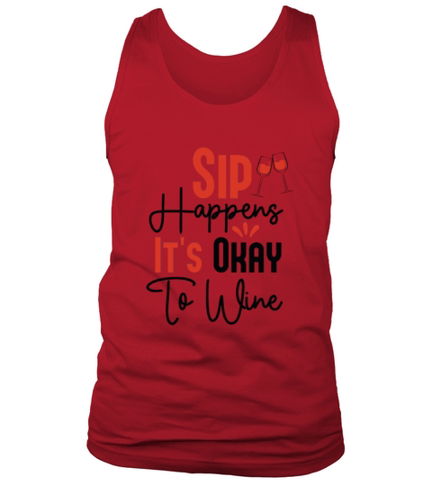 Sip Happens Tank Top Unisex