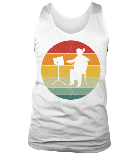 Vintage Retro Double Bass Vintage Music Tank Top Unisex