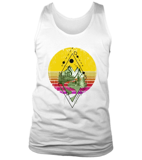Vintage road wild mountain Tank Top Unisex