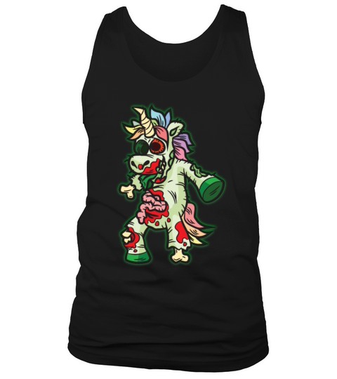 Zombie Unicorn Tank Top Unisex