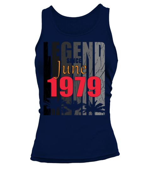 1979 vintage born in June gift Tank top Woman