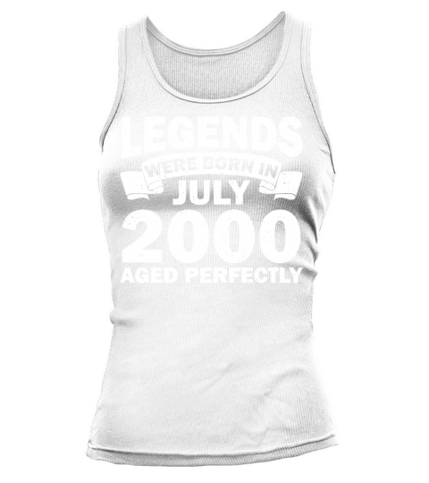 22nd birthday July vintage 2000 gift idea Tank top Woman