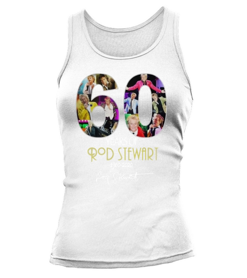60 Years of Rod Stewart 1960 2020 signature shirt Tank top Woman