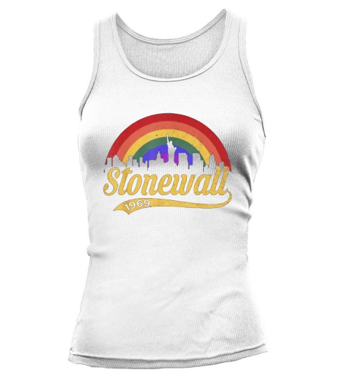 90’s Style Vintage Stonewall Gay Pride Lbgtq Rights shirt Tank top Woman