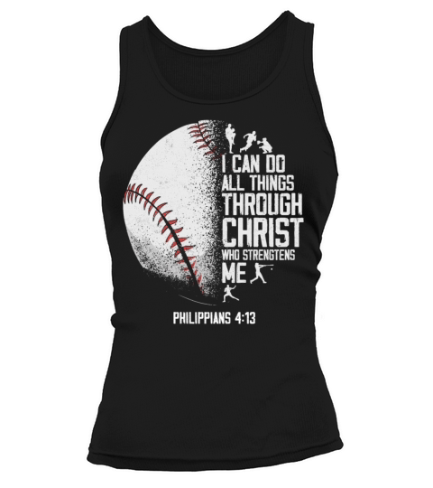 Baseball Fan Bible Quote Vintage I Tank top Woman