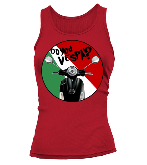 ITALIA VESPA SCOOTER T SHIRT Tank top Woman