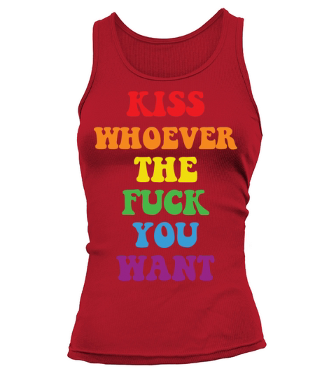 LBGT Flag Gay Pride Human Vintage Rainbow Tank top Woman